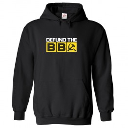 Defund the BBC Classic Unisex Kids and Adults Political Communism Pullover Hoodie